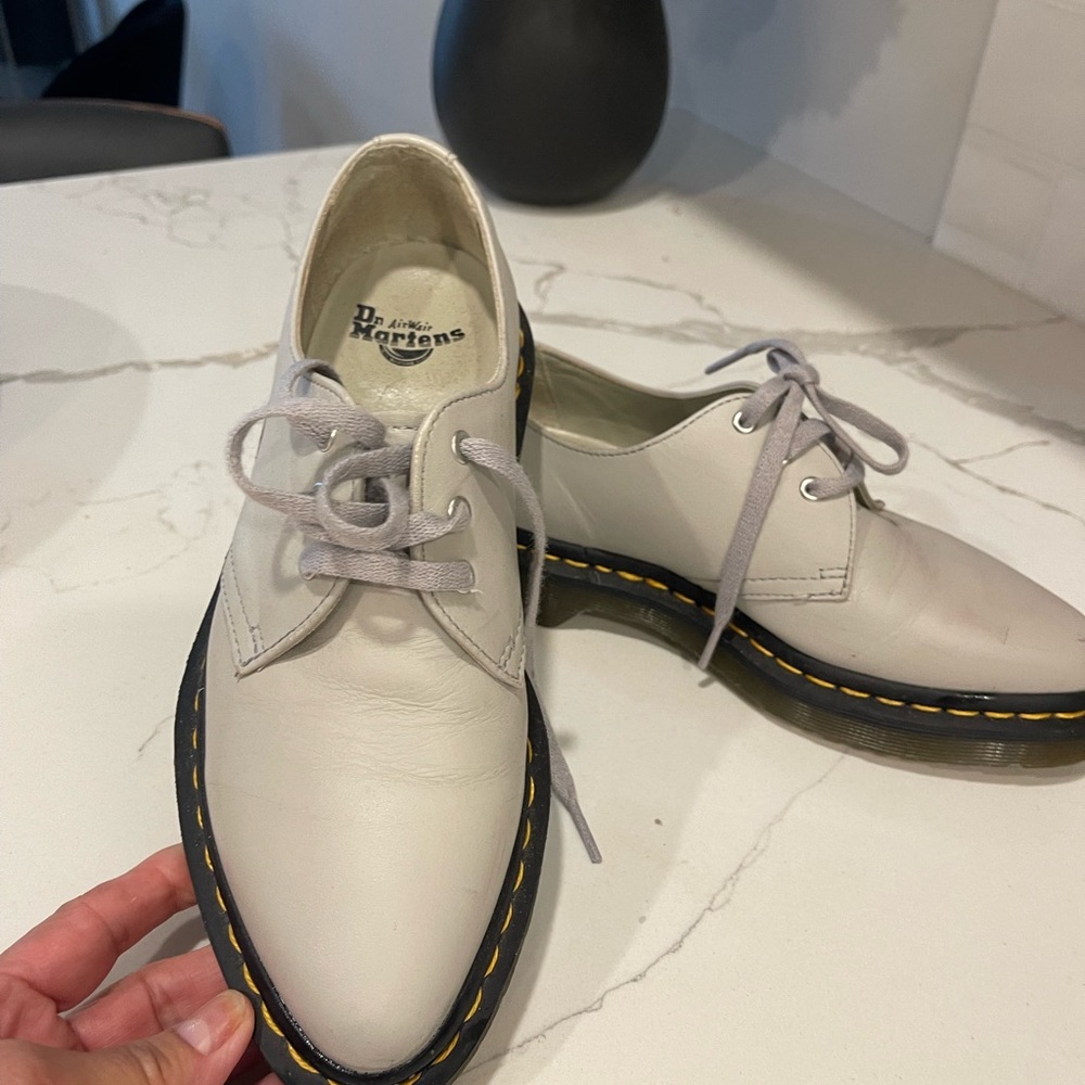 Dr. Martens 1461 Smooth Leather Oxford Light Grey